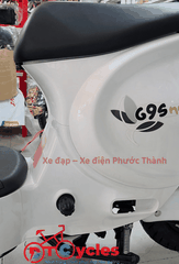 Xe điện JVC G9 NEW màu Trắng-Hồng