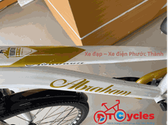 Xe đạp địa hình Abraham 1-Speed 24 màu Trắng