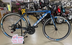 Xe đạp đua BlackLine Bánh 700c Khung nhôm màu Đen-Xanh dương