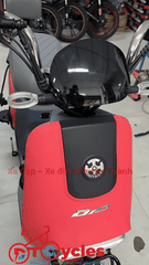 Xe điện HITASA DID màu Đỏ-Cam