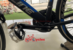 Xe đạp đua BlackLine Bánh 700c Khung nhôm màu Đen-Xanh dương