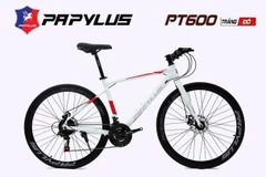 Xe đạp Touring PAPYLUS PT600 màu Trắng-Đỏ