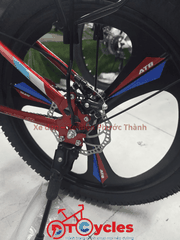 Xe đạp trẻ em nam ATB MTB-M22 màu Đỏ-Xanh Dương