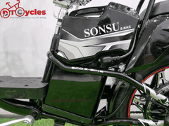 Xe điện Sonsu ECO Sườn cổ điển 18 màu Đen