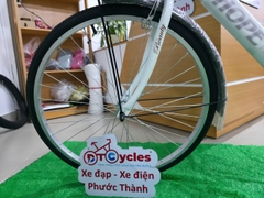 Xe đạp đường phố HOPE Bánh 26 inch màu Trắng