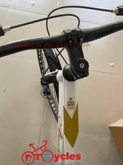 Xe đạp địa hình Abraham 1-Speed 24 màu Trắng