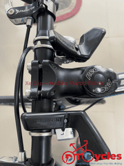 Xe đạp đua BlackLine Bánh 700c Khung nhôm màu Đen-Đỏ
