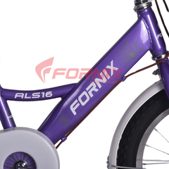 Xe đạp trẻ em nữ Fornix ALS16 sườn đơn thiên nga màu Tím
