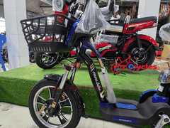 Xe điện HITASA Enro Bike 16 màu Xanh Dương