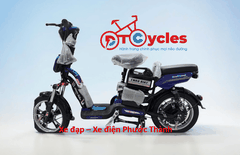 Xe điện HITASA Enro Bike 16 màu Xanh Dương