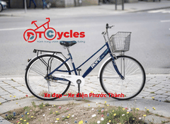 Xe đạp đường phố HOPE Bánh 26 inch màu Xanh Dương-Tím