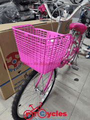 Xe đạp nữ PTCYCLES Windows 580 Sườn đơn thiên nga màu Hồng 2