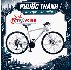 Xe đạp Touring Fornix FR200 màu Trắng