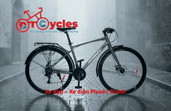 Xe đạp Touring Fornix F9 màu Ghi Xám