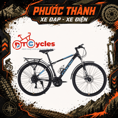 Xe đạp địa hình Fascino 328 màu Đen-Xanh