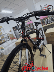Xe đạp Touring Fascino FT700 Pro Đen-Đỏ