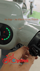Xe điện JVC G9 SMART V1 màu Xi măng