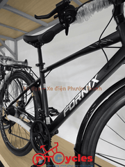 Xe đạp Touring Fornix F9 màu Đen-Bạc