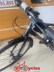 Xe đạp Touring Fornix F9 màu Đen-Bạc
