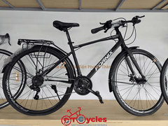 Xe đạp Touring Fornix F9 màu Đen-Bạc