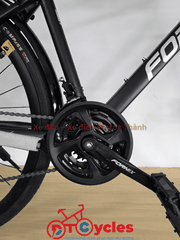 Xe đạp Touring Fornix F9 màu Đen-Bạc