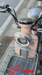 Xe điện Hitasa Q8 Bánh lùn màu Hồng