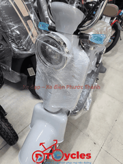 Xe điện Hitasa Q8 Bánh lùn màu Xám