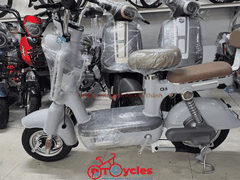 Xe điện Hitasa Q8 Bánh lùn màu Xám