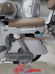 Xe điện Hitasa Q8 Bánh lùn màu Xám