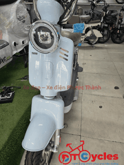 Xe điện Hitasa Q8 Bánh lùn màu Xanh Ngọc