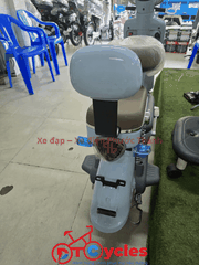 Xe điện Hitasa Q8 Bánh lùn màu Xanh Ngọc