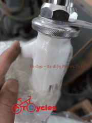 Xe đạp nữ Mochi M99 Sườn đôi 24 màu Trắng