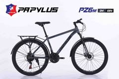 Xe đạp địa hình Papyplus PZ6M màu Ghi-Đen