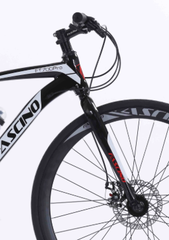 Xe đạp Touring Fascino FT700 Pro Đen-Đỏ