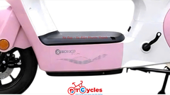Xe điện Sonco Lyn màu Hồng Trắng