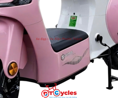 Xe điện Sonco Lyn màu Hồng Trắng