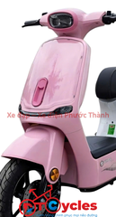 Xe điện Sonco Lyn màu Hồng Trắng