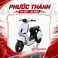 Xe điện Sonco Lyn màu Trắng Đen