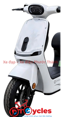 Xe điện Sonco Lyn màu Trắng Đen
