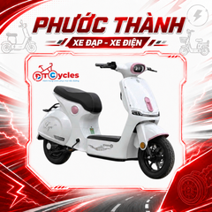 Xe điện Sonco Lyn màu Trắng Hồng
