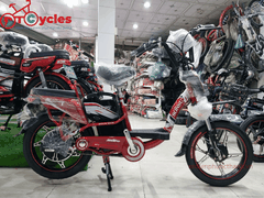 Xe điện Sonsu ECO Sườn cổ điển 18 màu Đỏ