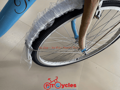 Xe đạp nữ Thống Nhất New 24 2026 màu Xanh Biển