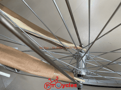 Xe đạp nữ Thống Nhất New 24 2026 màu Vàng kem