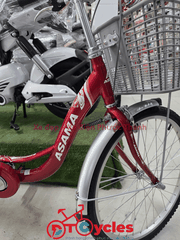 Xe đạp nữ ASAMA BREEZE 24 màu Đỏ