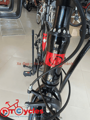 Xe đạp đua TKYLAUS Bánh 700c Hợp kim màu Đen-Đỏ