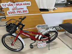 Xe đạp trẻ em nam Fujisan B01-20 Sườn Đôi màu Đỏ