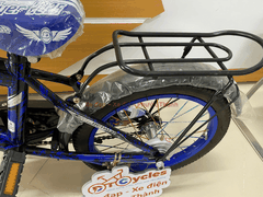 Xe đạp trẻ em nam PTCYCLES TT16 Sườn đôi màu Xanh Đen