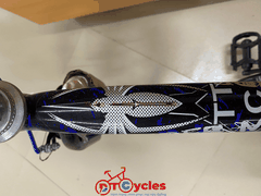 Xe đạp trẻ em nam PTCYCLES TT16 Sườn đôi màu Xanh Đen