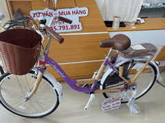 Xe đạp nữ Thống Nhất New 24 2026 màu Tím