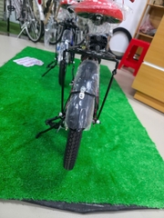 Xe đạp trẻ em nam PTCYCLES TT16 Sườn đôi màu Xanh Đen